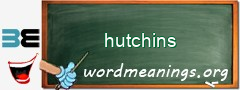 WordMeaning blackboard for hutchins